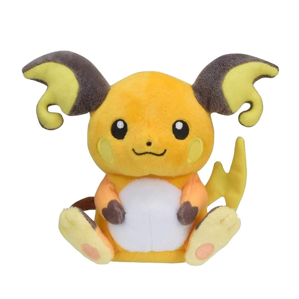 Pokémon Center Original Plush Toy Pokémon fit Raichu 12.5 x 16 x 7 (H x W x D: cm)