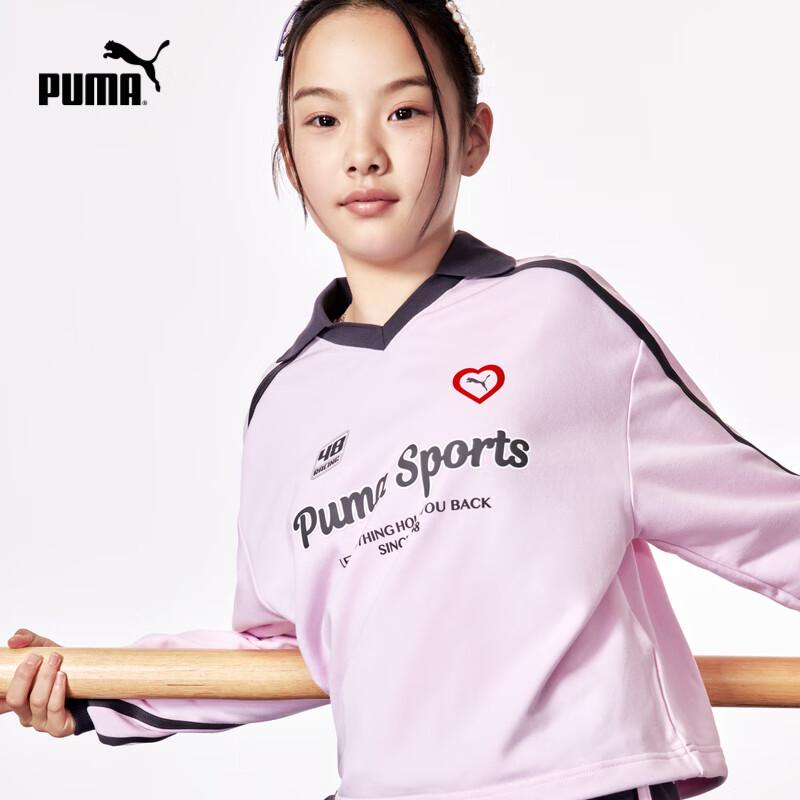 Puma Осенний вязаный комплект для девочек с длинным рукавом