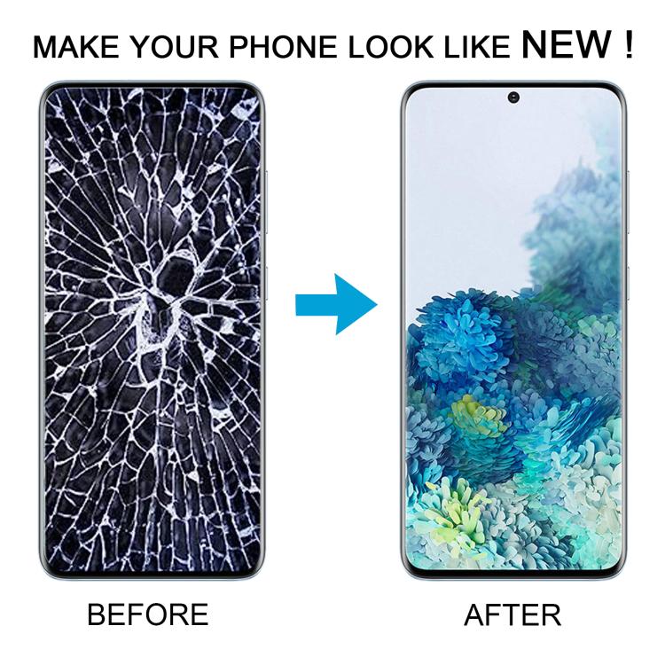 Для Samsung Galaxy S20 5G SM-G981B TFT ЖК-экран Дигитайзер Полная сборка с рамкой (серый)