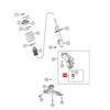 Комплект нижних шаровых опор передней подвески для Jeep Cherokee KL 2014-2023 68224650AA 68224650AB