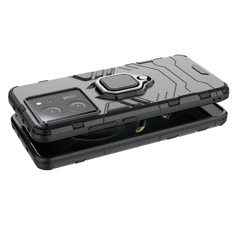 Для Xiaomi 13T Pro Чехол Магнитный Металлический Держатель Кольцо Ударопрочный Бронированный Чехол Для Телефона Для Xiaomi Mi 13T 13 T Mi13T Pro 13TPro Чехол