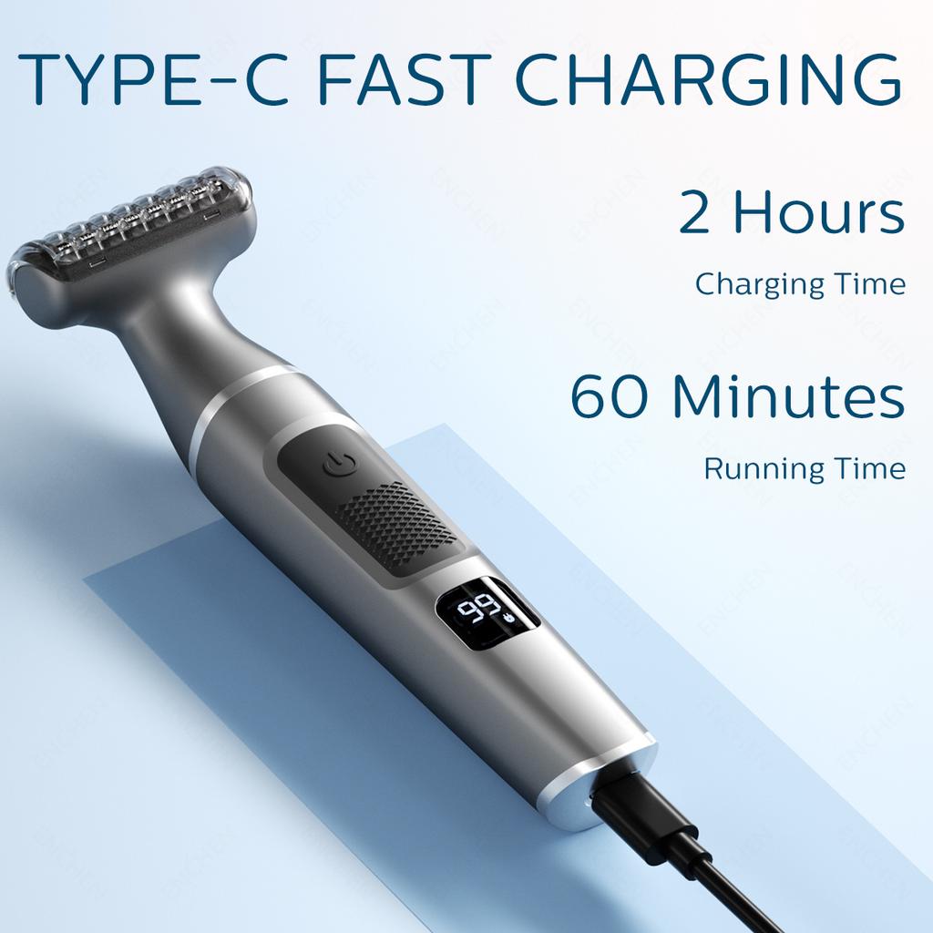 Xiaomi ENCHEN A1 Electric Shaver Wet and Dry Use Body Trimmer Hair Trimmer Beard Trimmer Razor Foil Shaver for Women