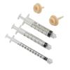 3pcs Pet Syringe Dispenser Professional Cat Dog Medicine Feeder for Cats Dogs Small Animals