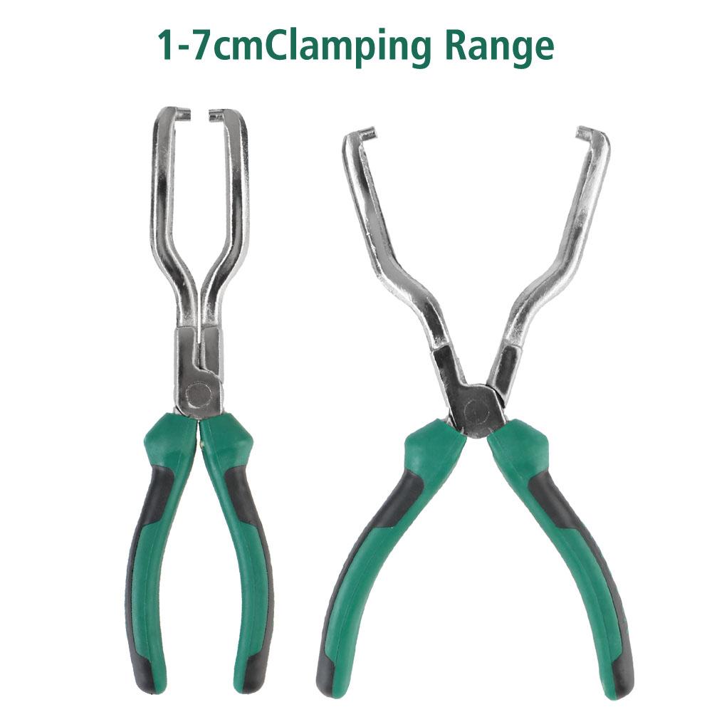 Плоскогубцы для топливных трубок Инструменты для разборки Специальный хомут для бензина Фильтр Шланг Отсоединение Стальные автомобильные фитинги для бензиновых труб Инструмент для ремонта суппортов