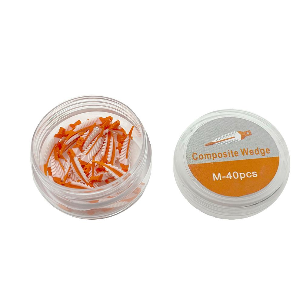 Dental Interdental Wedges Sealing Composite Wedges Silicone Suitable Adaptive Dentist Material For Tooth Restoration