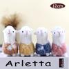 Adorable Plush Alpaca Keychain Charming Small Stuffed Toy For Bags And Gifts