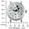 Disney W001862 Микки Маус Аналоговый Дисплей Аналоговый Кварцевый Черные Часы Мужские
