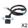 2xStator Pickup Coil Pulser for CF125 150 CF250 ATV CH250 CFQ- , Black+, 2 Pcs