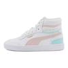 Ralph Sampson Mid Sports High-Top Kids Sneakers Kids Sneakers White Pink Blue 373810-03