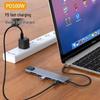 Многопортовый USB-C 8-в-1 концентратор для iPad Pro M2