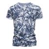 Hawaiian Plant Tropical Jungle 3D Print Casual T-shirt For Men And Women Daily Slim Loose Crew Neck Short Sleeve Summer Top New