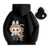 LABUBU Hoodie Kids Clothes Fashion Boys Clothes Spring Autumn Sweatshirt Child Tops