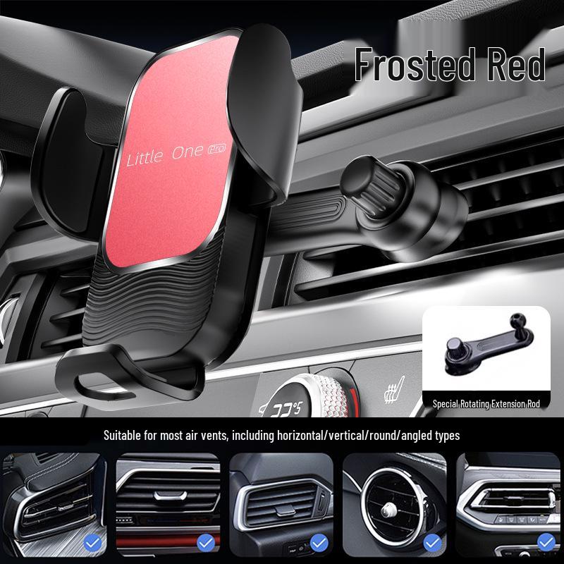 Anti-Shake Car Phone Holder with Air Vent & Suction Cup