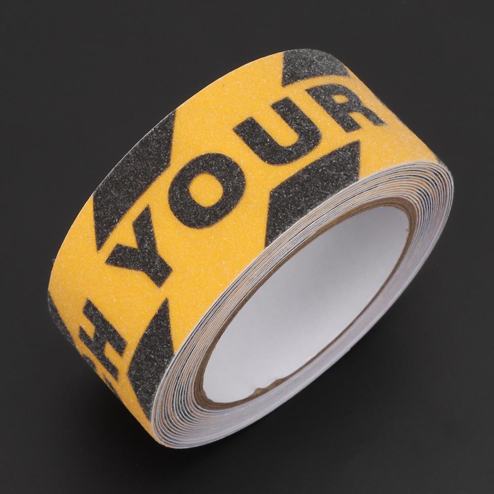 PVC Material Safety Tape 1.97 Inch Floor Tape Non Skid Non Slip Tape Stairs Steps