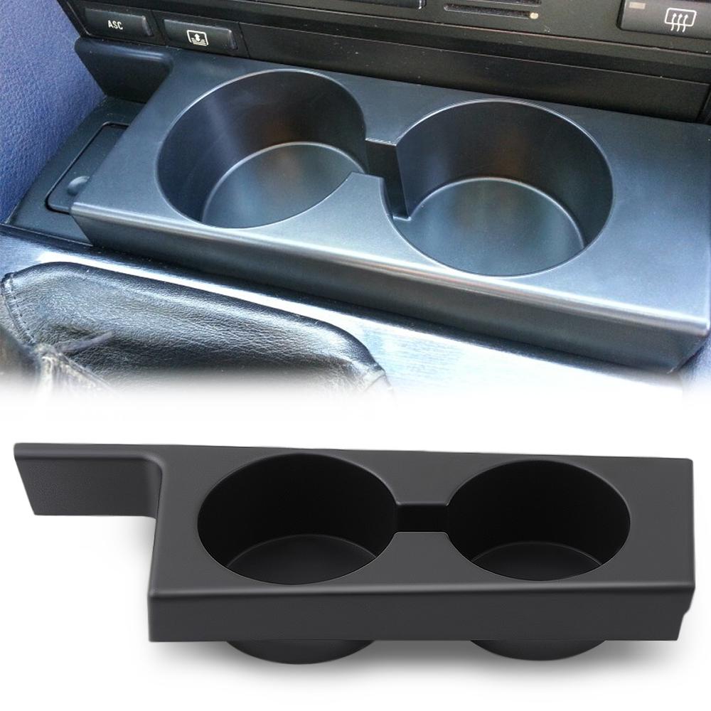 Front Car Cup Holde for BMW E39 5-Series 1997-2003 Black Portable Car Front Premium Cup Holder