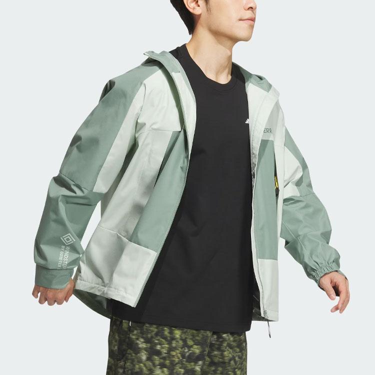 adidas X National Geographic Куртки и Пальто Мужские Пыльно-Зеленые IS9507