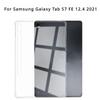Мягкий прозрачный чехол для Samsung Galaxy Tab S7 FE 12.4 2021 Противоударный чехол из ТПУ с подушкой безопасности из силикона для SM-T730 SM-T733 SM-T736B