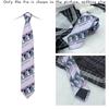 Trendy Arrowhead Type Tie With Kuromi And Sanrio Stripes