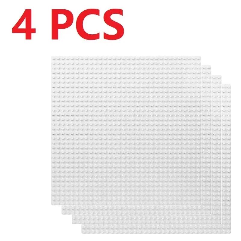 4 шт. Базовые пластины 32x32 16x32 точки Классические Базовые Пластины Блоки DIY Пластиковые Строительные Кирпичики Сборка Совместимые Все Бренды Городской Игрушка