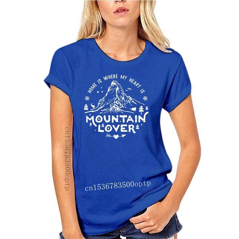 Новая футболка Mountain Lover Matterhorn для мужчин, повседневная футболка из хлопка, горы зовут Маттерхорн, восхождение, походы, футболки, одежда Su