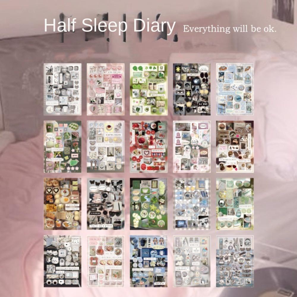 20 шт. декоративные наклейки MINKYS книга ретро ноутбук фотокарточка наклейка книга школьные канцелярские принадлежности