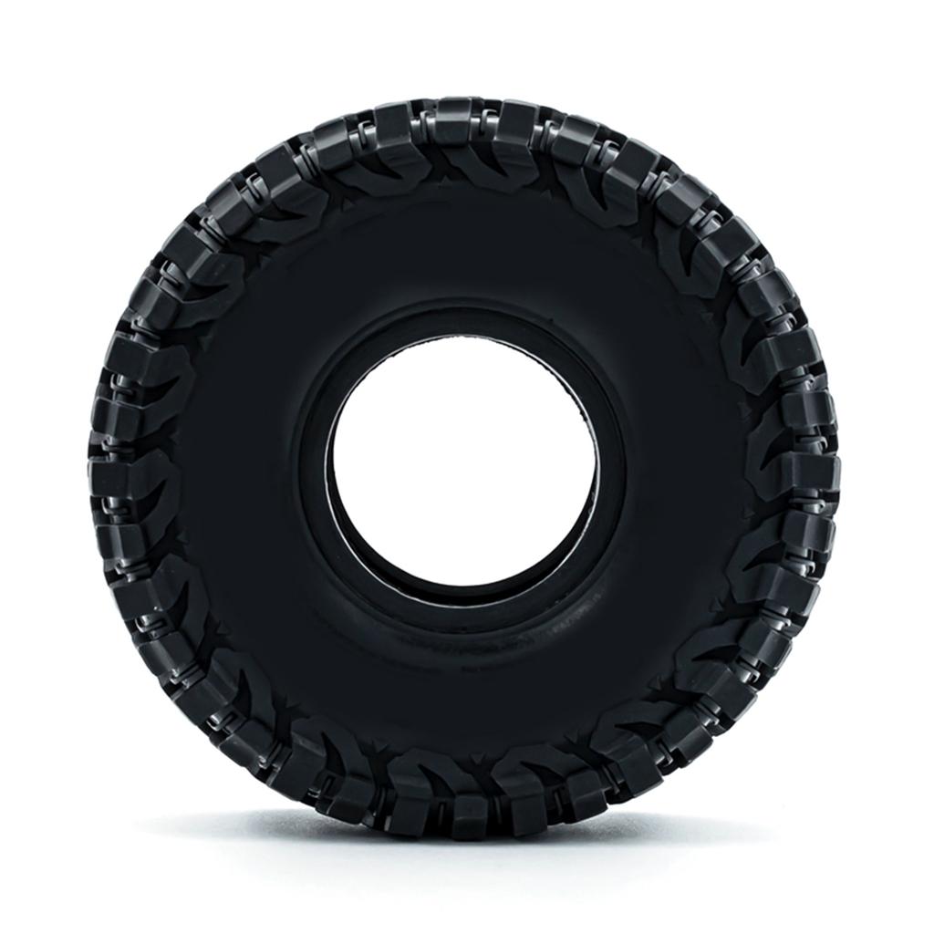 RC Crawler Rubber Tires RC Car Tires 4pcs Replacement for 1/10 al SCX10 90046 SCX10 III 03007 03003 RC Car