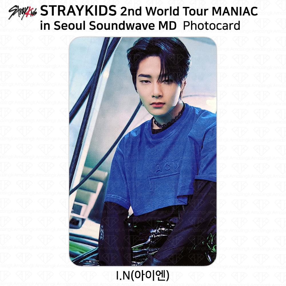 Stray Kids 2-й мировой тур MANIAC в Сеуле Фотокарточка Polaroid KPOP K-POP