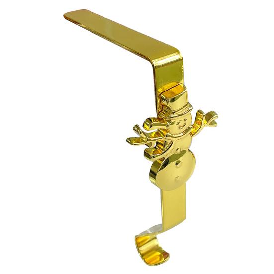 7 шт./набор Рождественские крючки для чулок Каминная полка Рождественский держатель для чулка Праздничные вешалки для чулок для подвешивания венков, украшений, подарков