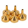 Mini Funnels Lightweight Portable Metal Mini Funnels for Miniature Bottles Essential Oils DIY