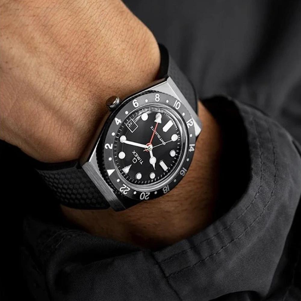 [Timex] Q TIMEX Rubber Strap Wristwatch 38mm TW2V32000