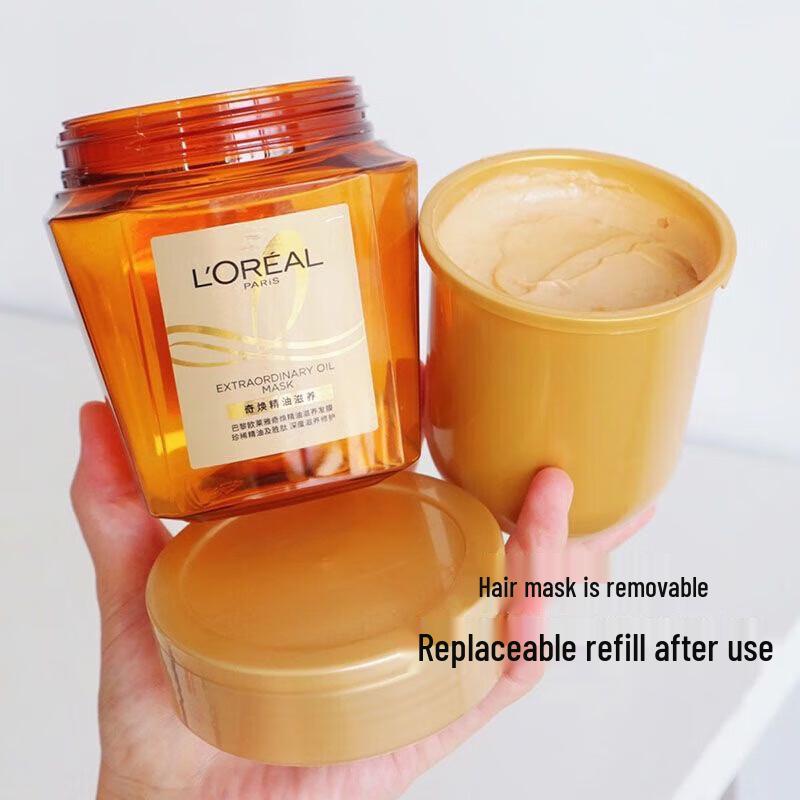 Золотая маска для волос L'Oréal