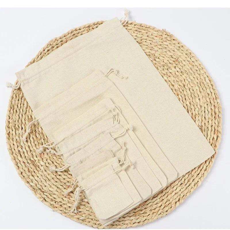 Sack Jewelry Storage Accessories Color Gift Bags Pouch Drawstring Packaging Favor Household Simple Easy