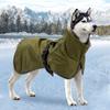 Adjustable Winter Big Dog Clothes Thickened Pet Dog Coat Practical Dog Vest Jacket  Pet Supplies