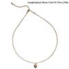 Simple Heart Shape Necklace Korea Sweater Chain Accessory Jewelry Gifts