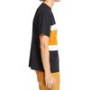 Timberland Color Block Round Neck Printed Short Sleeve T-Shirt Men Tops Black A22S1P56