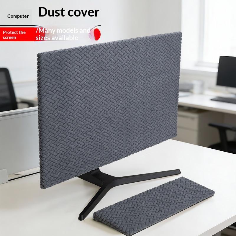 Elastic Dust Cover for 27-30 Inch Monitors Perfect for Home Office Protection