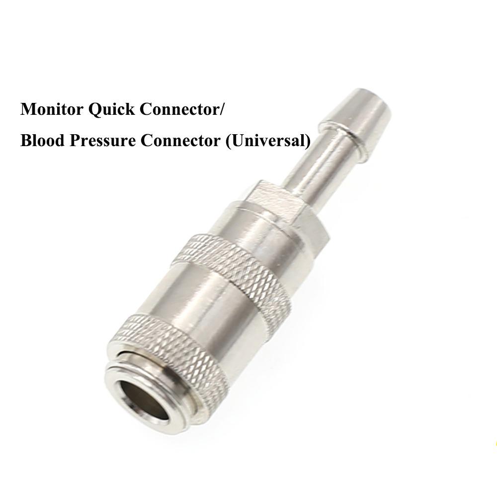 Универсальный быстрый разъем для MEK, Edan, Mindray, Nellcor, Siemens и т. д. Манжета для измерения артериального давления, однотрубная соединительная заглушка для воздушного шланга