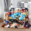 Fashion Art Print Comics D-Dragons B-Balls Blanket Bedroom Sofa Bed Sheet Outdoor Car Travel Hotel Portable Plush Cover Blanket