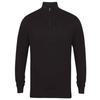 Henbury Mens Quarter Zip Jumper