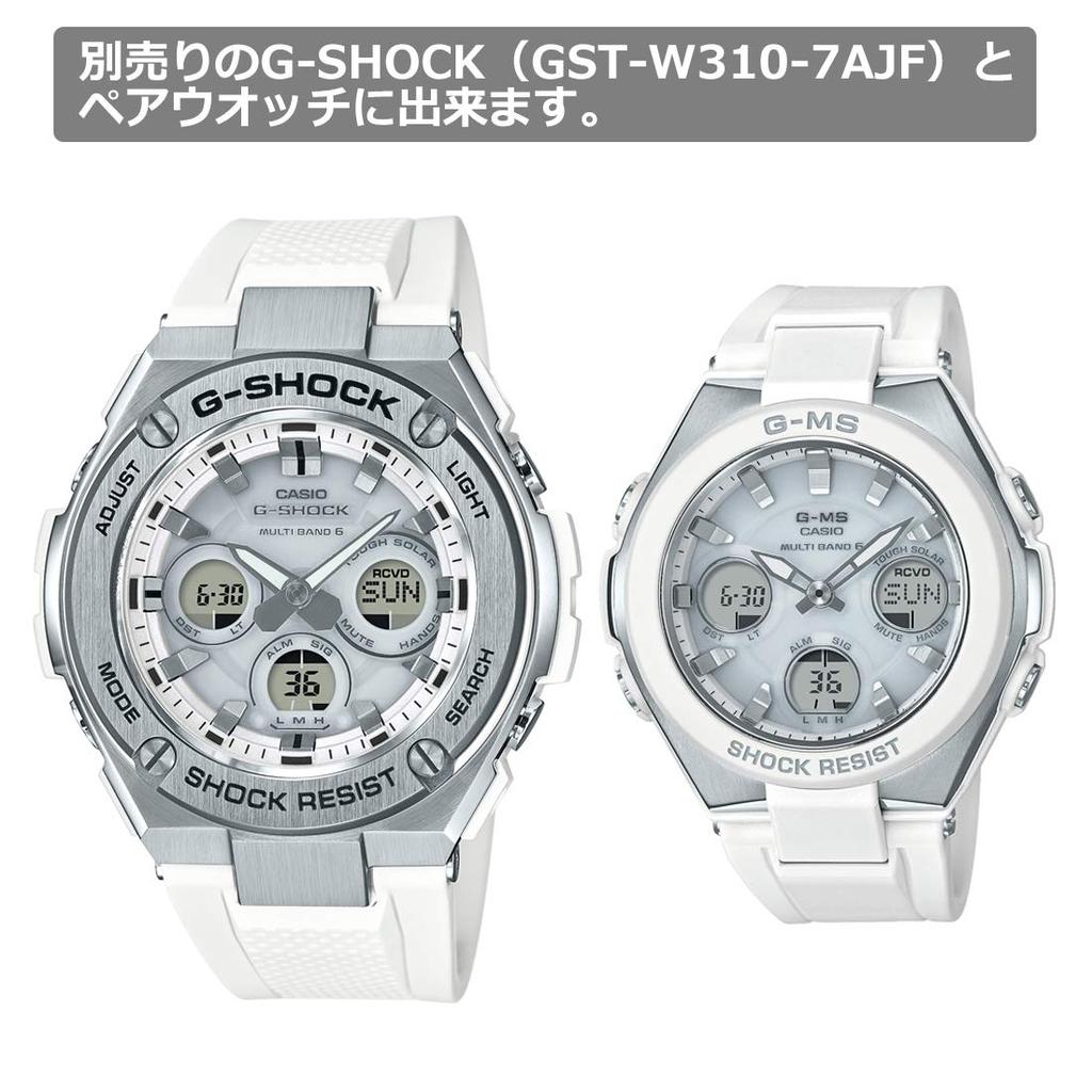 Часы Babygie Radio Solar White [Casio] [] G-MS MSG-W100-7AJF женские
