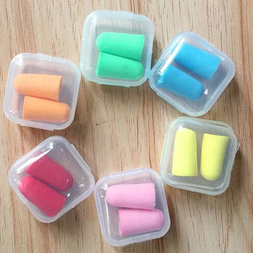 20 шт. Горячий популярный прозрачный контейнер для берушей, шкатулка, пластиковая мини-коробка для хранения