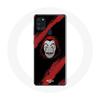 Case - La Casa De Papel - Samsung Galaxy A21S - Flexible - Black - Mask