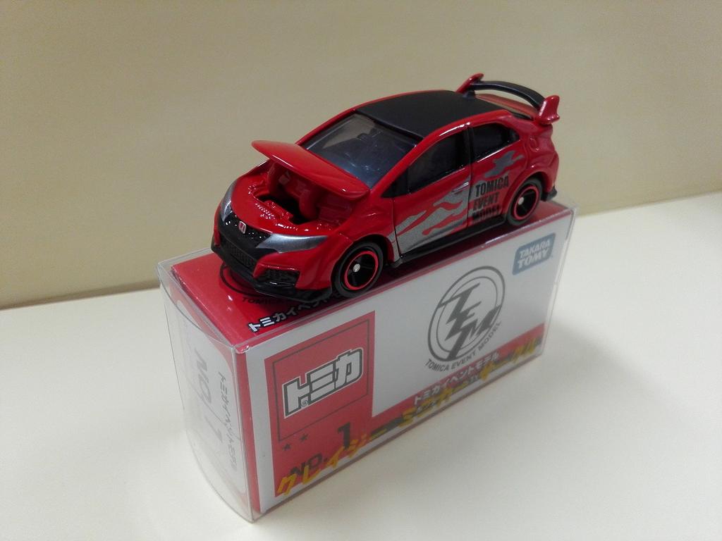 Номер модели события Tomica. 1 Honda Civic Type R (Отправляется со склада Amazon) (Включает прозрачный чехол CMC)