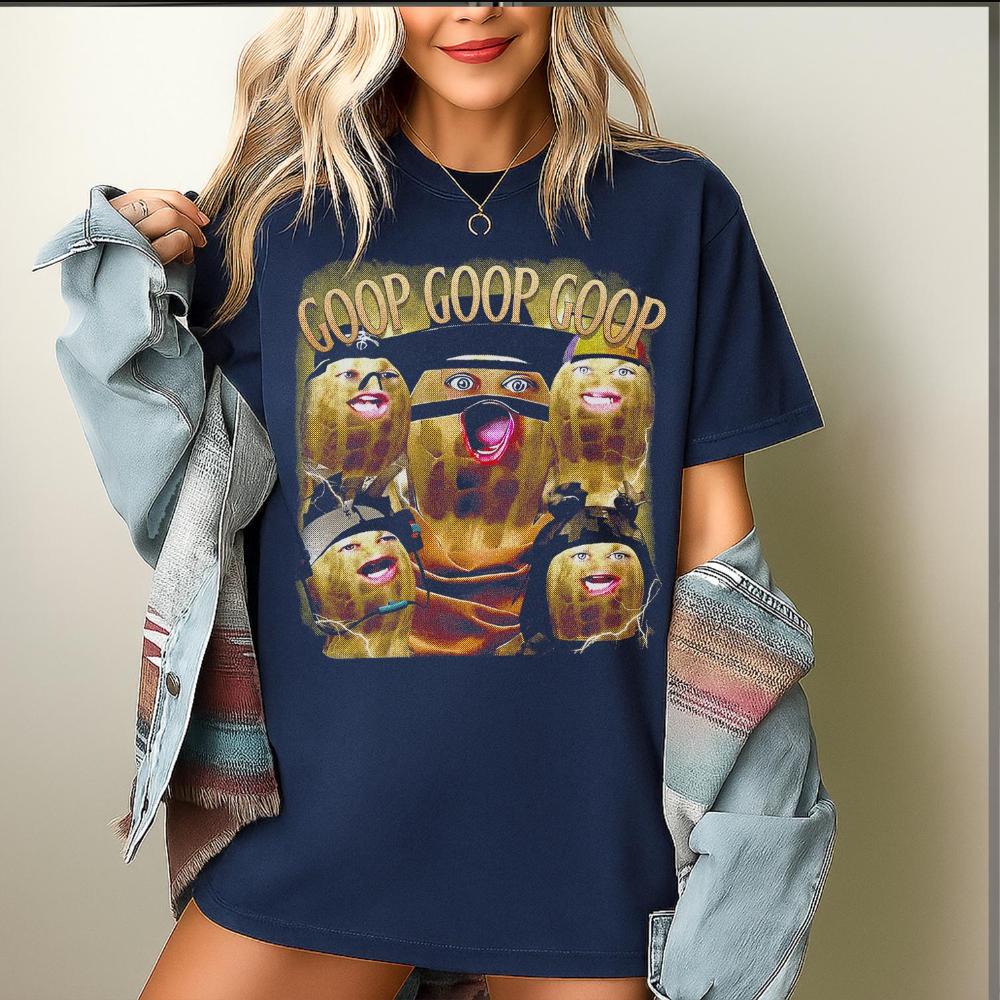 Funny The Burnt Peanut GOOP Bungulato Homage Shirt Peanut GOOP Bungulato s Clothing Graphic Short Sleeve Shirt Unisex