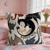 Fourth WWing Dragon Cushion Cover Square Short Plush Pillow Case Living Room Sofa Home Decor Funda X
