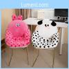Dog Rabbit Cat Animal Backrest Plush Cushion Decoration Kids Gift Chair Cushions