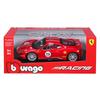 Bburago Масштаб 1/24 Ferrari 458 Challenge Красный / Готовая модель автомобиля из литого металла 18-26302