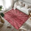 Nordic Tie Dye Area Rug для гостиной Modern Abstract Area Carpet Boho Area Rugs Красочный ковер Eclectic Спальня Decor Carpet
