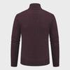 Men's Trendy Knitted Stand-Up Collar Sweater Cardigan - Autumn/Winter Warmth