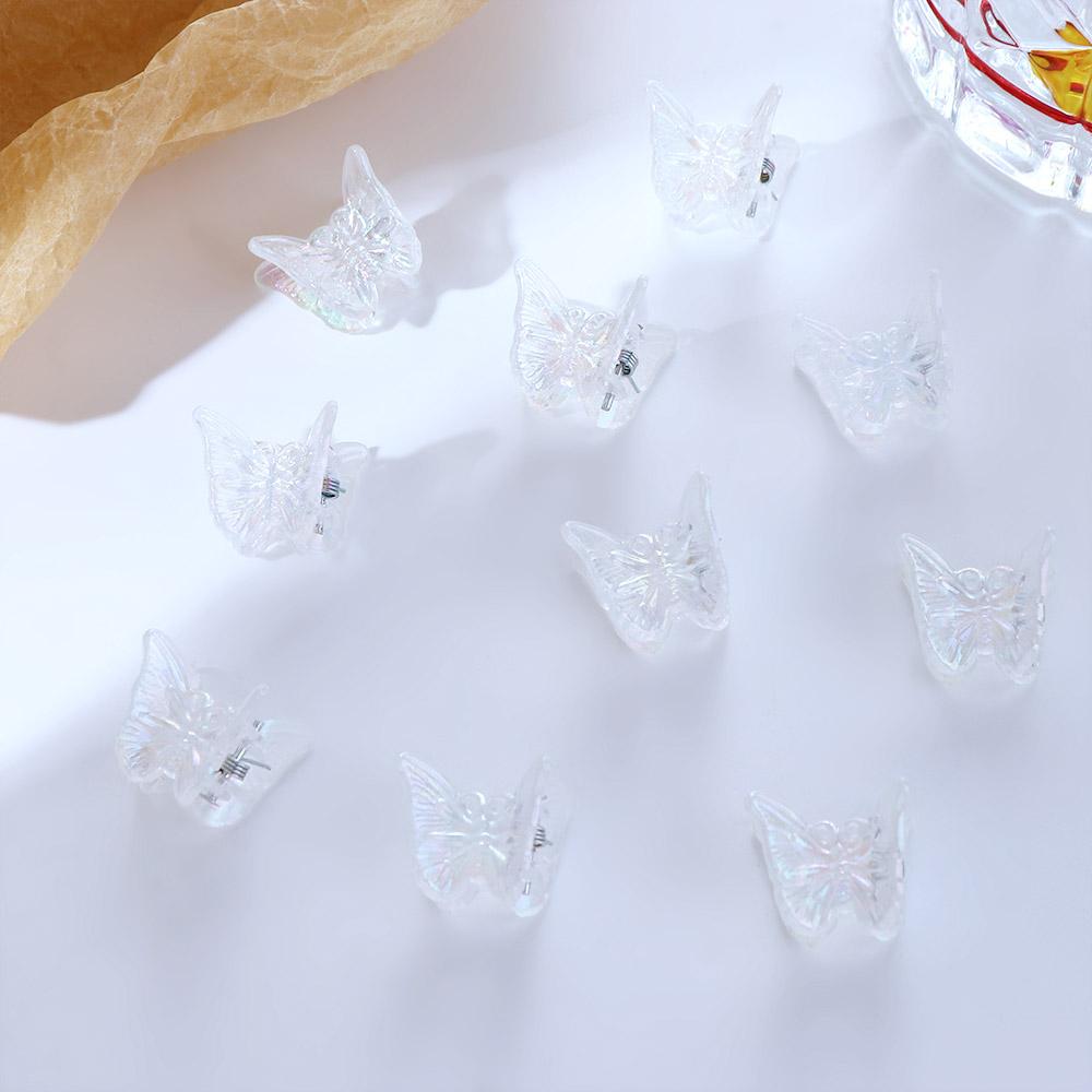 Temperament Small Side Clip Transparent Hair Claw Korean Style Hair Clip Women Hair Accessories